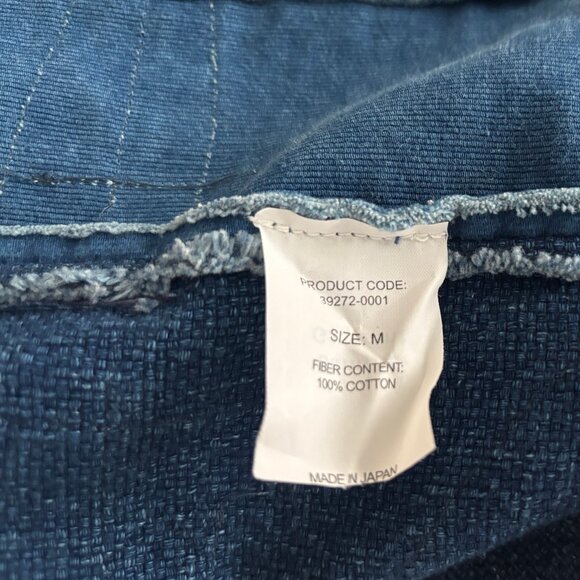 Levi's Made & Crafted Boro Patchwork Blue Denim Type IV Trucker Jacket - Medium - Picture 14 of 15